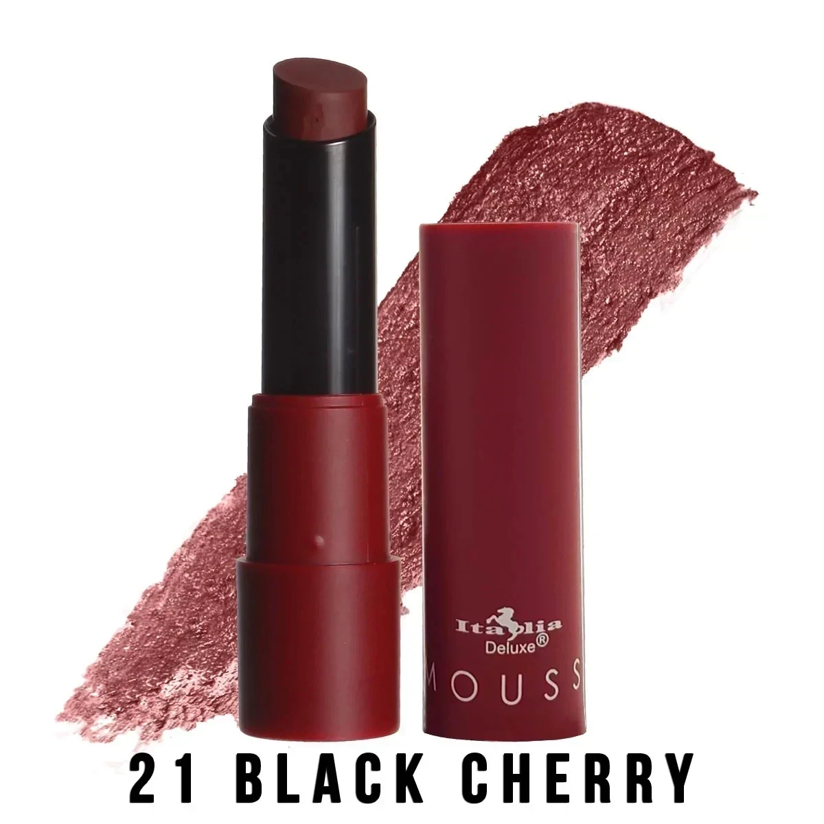 Listo Mousse matte tono 21 black Cherry   2