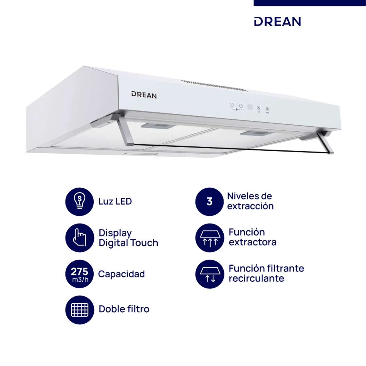 Campana Purificador Drean