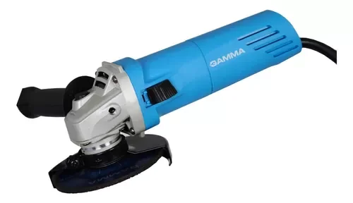 Amoladora angular Gamma G1910K de 50 Hz celeste 750 W