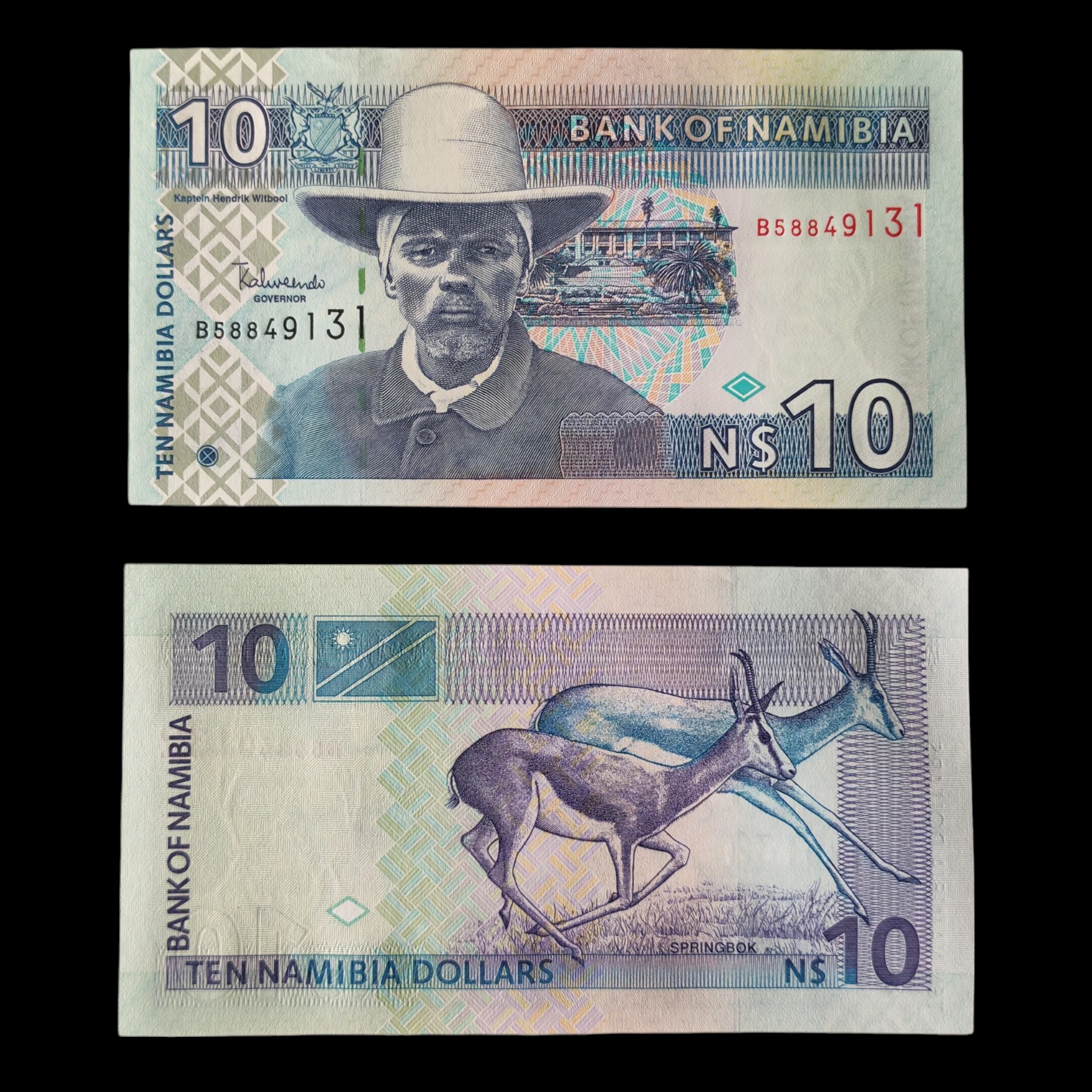 ° Namibia 10 dolares unc
