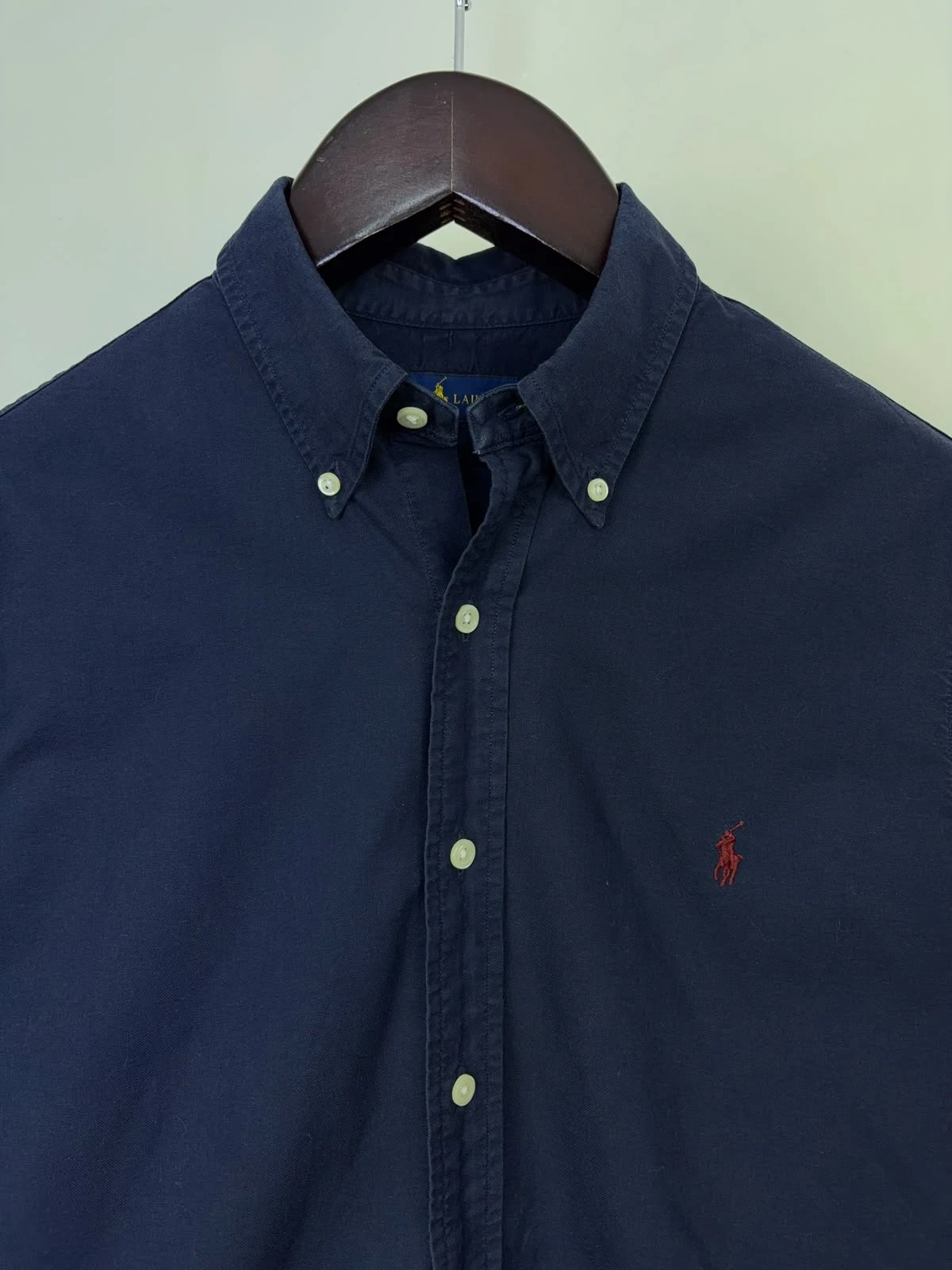 RALPH LAUREN NAVY TWILL SHIRT 3