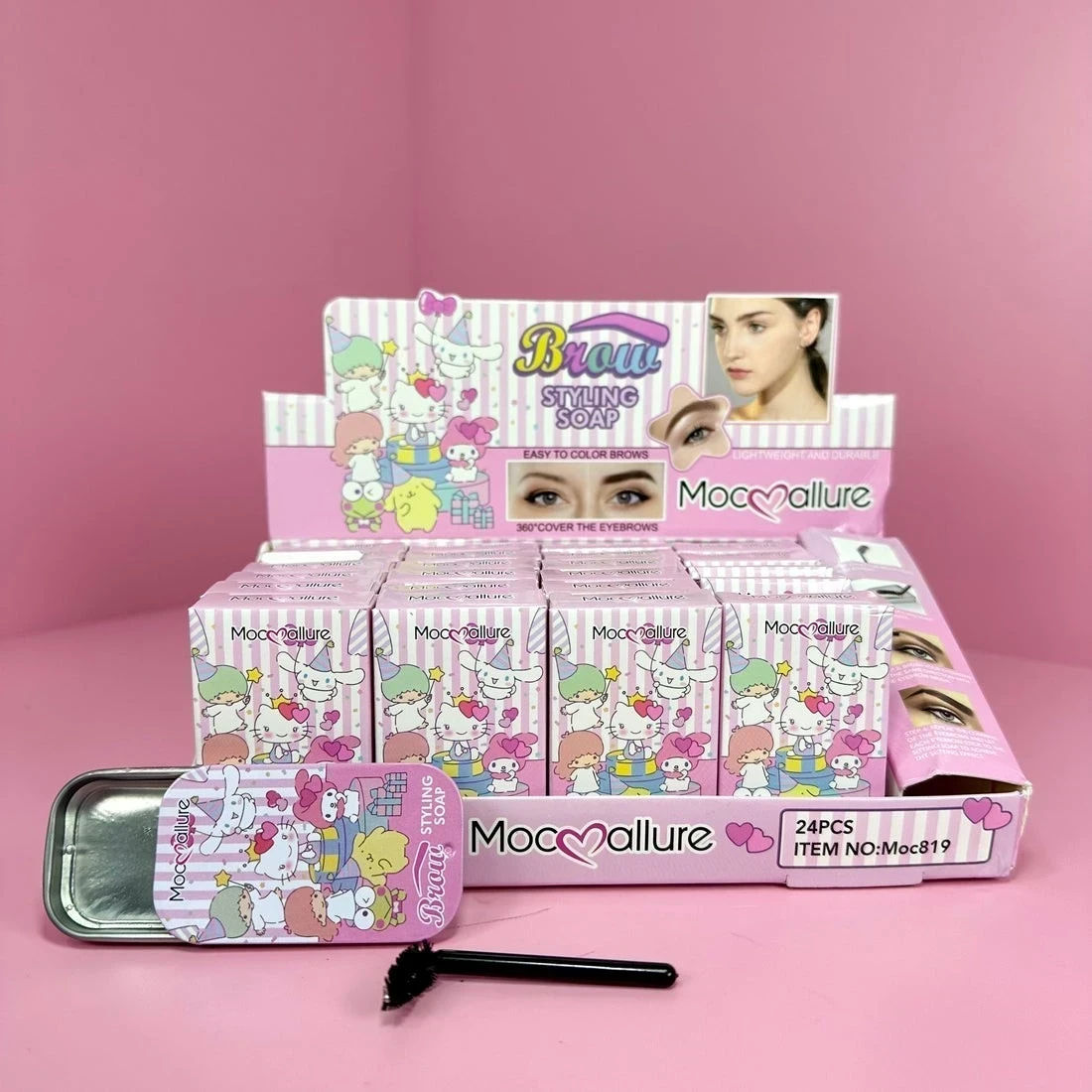 JABON FIJADOR CEJAS SANRIO