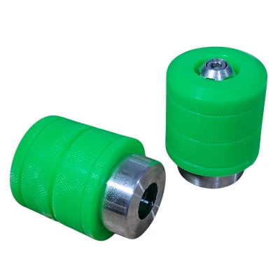Slider eje de llantas 6 cm verde (par) DT 125 - XTZ 150 - XTZ 125 - XTZ 250 - DR 150 - XR 150 - MRX 150 - TTR 150 MF