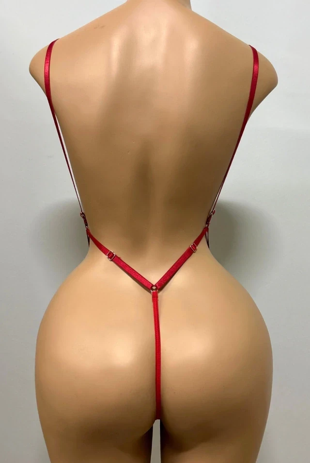 Body Valentina Rojo 100 2