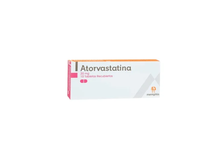 ATORVASTATINA 20 MG X 10 TBL MEMPHIS