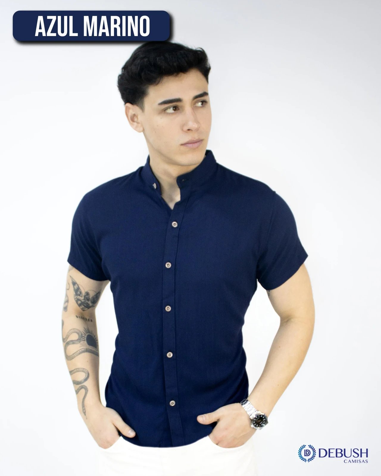 Camisa en Lino Italiano 