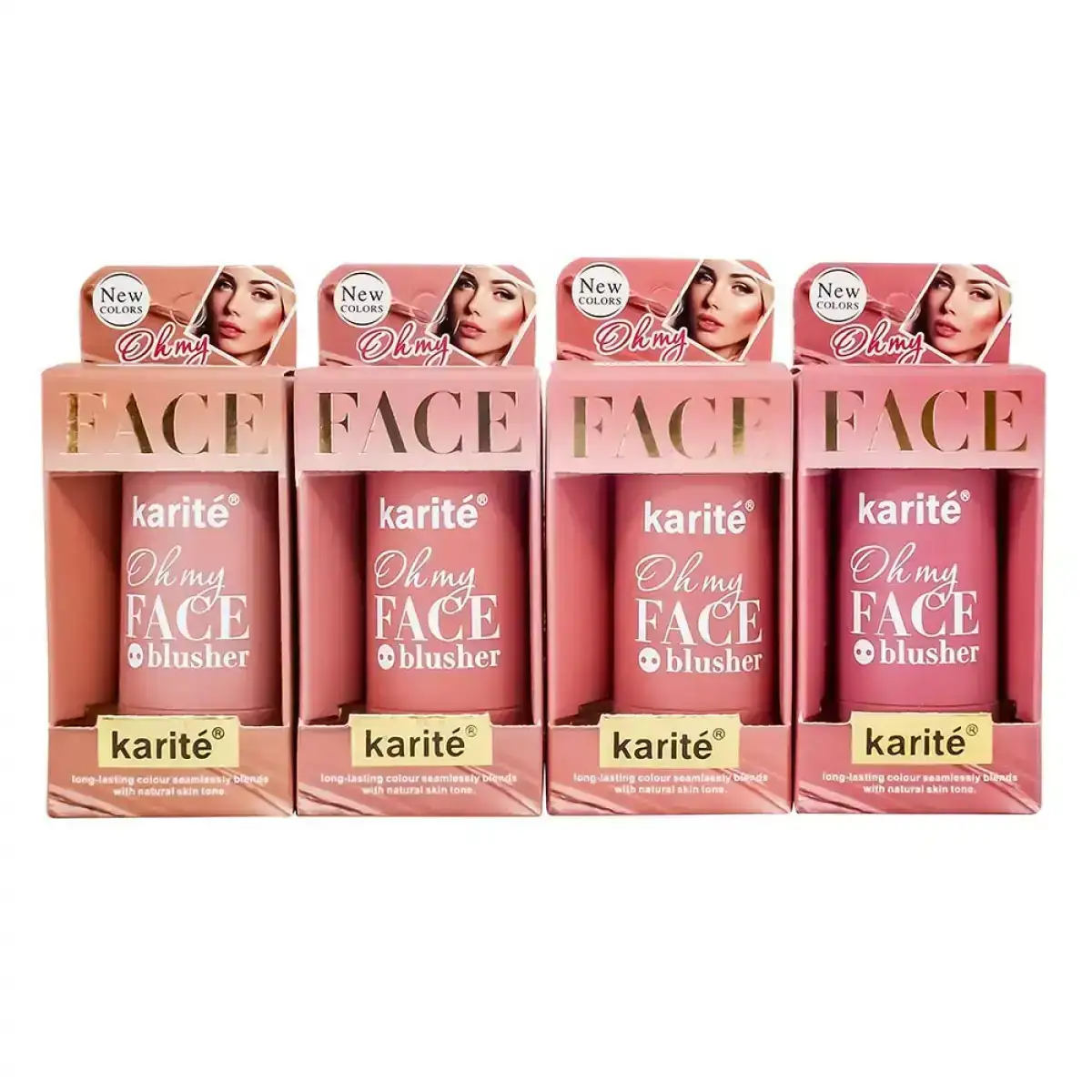 4 Blush en Barra Karité Oh My Face 2