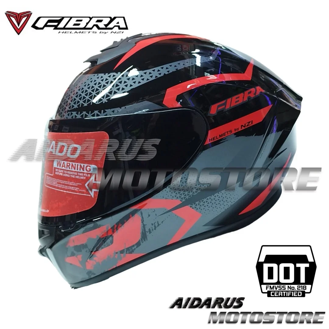 CASCO FIBRA MODELO GIGA DISEÑO BRILLO