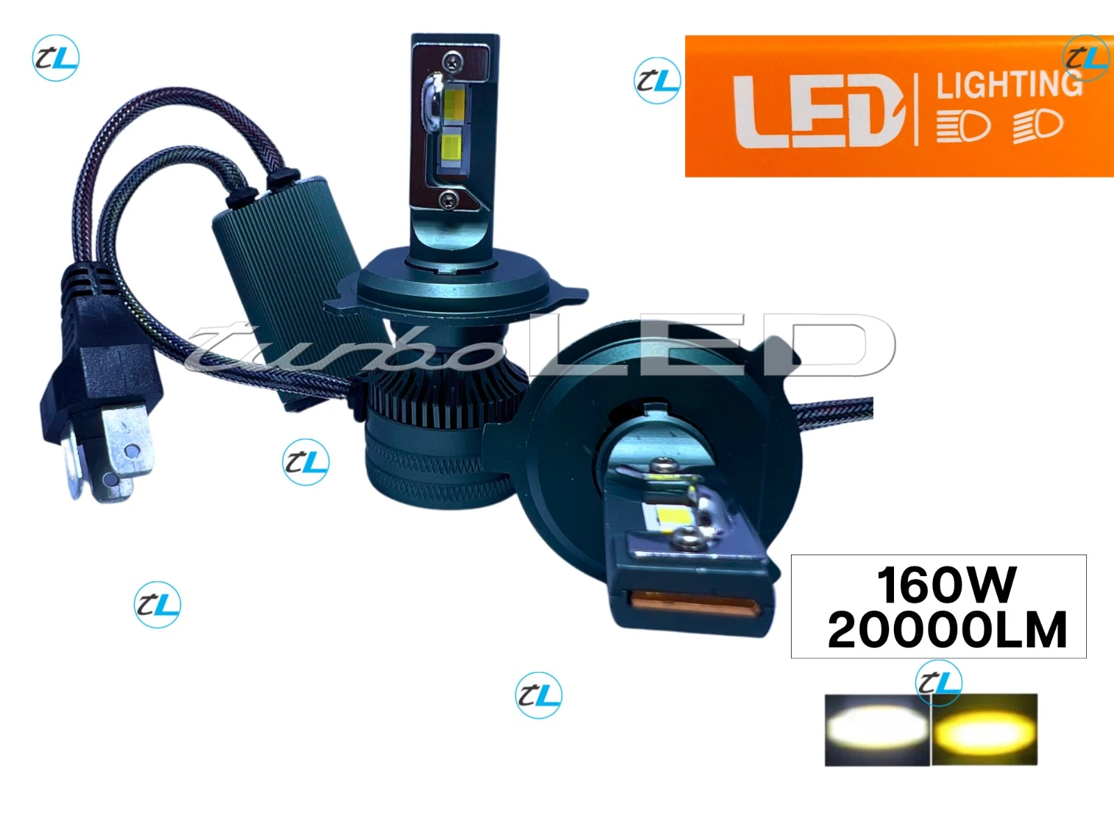 LED FARO F80 BLANCO AMARILLO (501024)