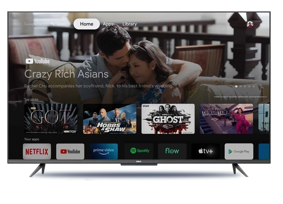 SMART TV RCA 65” 4K UHD C/ANDROID TV