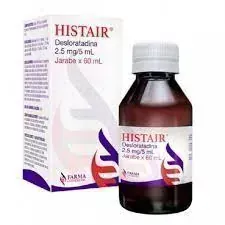 HISTAIR JBE 2.5 MG/ 5 ML FCO 60 ML DESLORATADIANA FARMA COMERCIAL