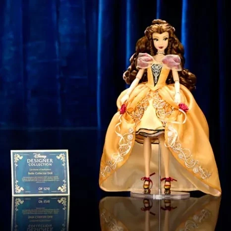 Muñeca Bella de edición limitada – La Bella y la Bestia – Colección de diseño Disney Serie de baile – 12' 2