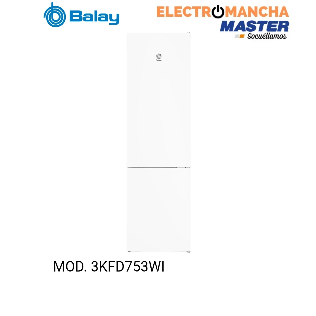 FRIGO COMBI BALAY 3KFD753WI 2,03*60 BLANCO NF CLASE D 