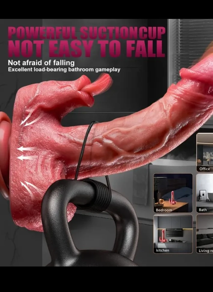 VIBRADOR 4 EN 1+ ESTIMULADOR DE CLÍTORIS  2