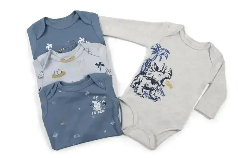 Set 4 bodys manga larga