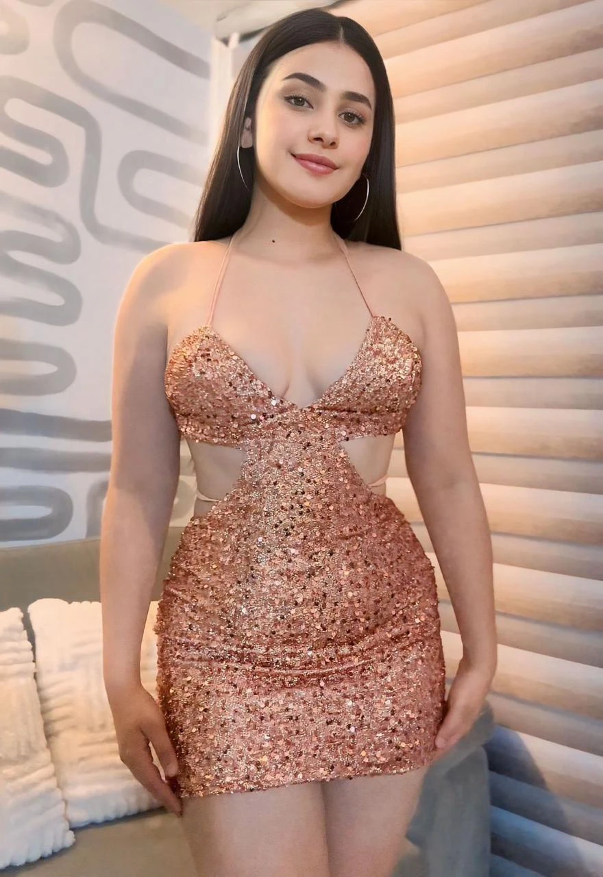 Vestido en lentejuelas  2
