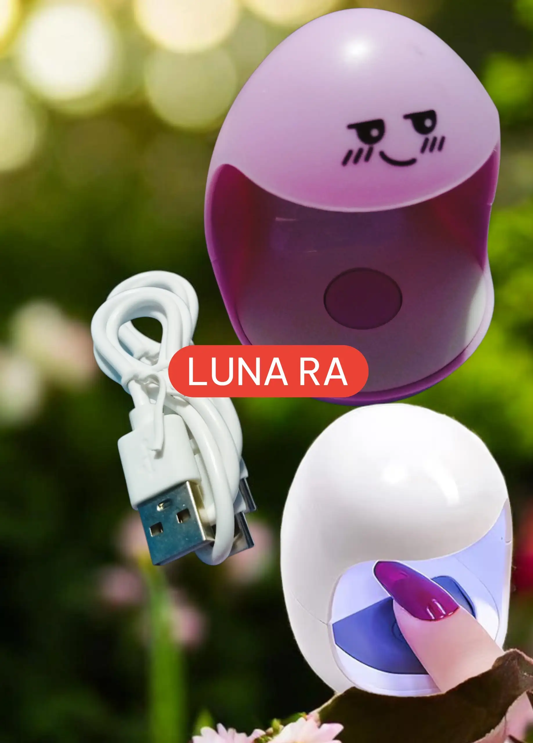 MINI LÁMPARA DE UÑAS