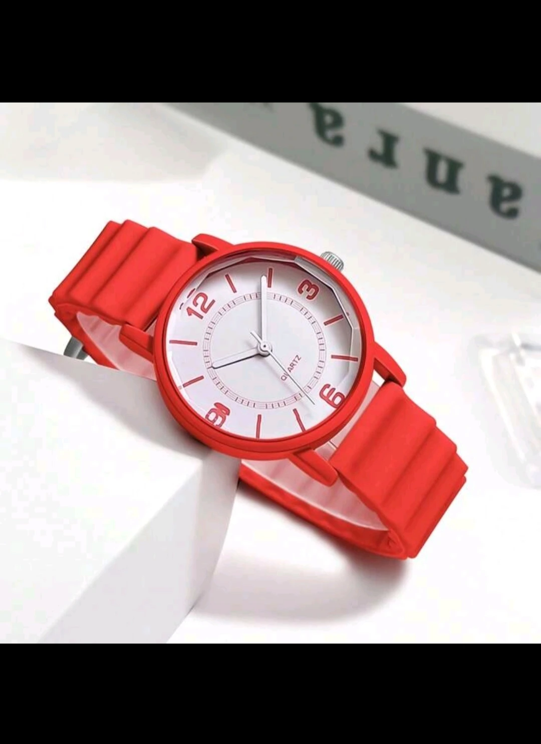Reloj minimalista/ Correa de silicona 3