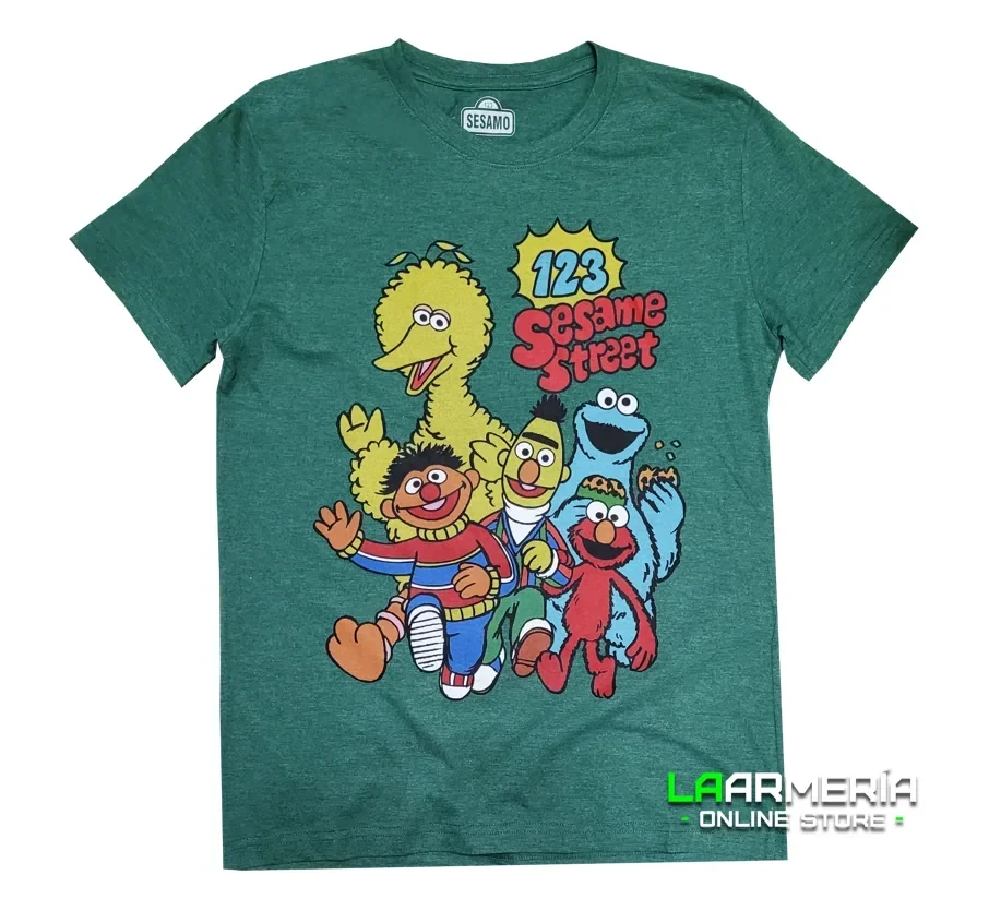 Plaza Sésamo (S-M-L-XL) 