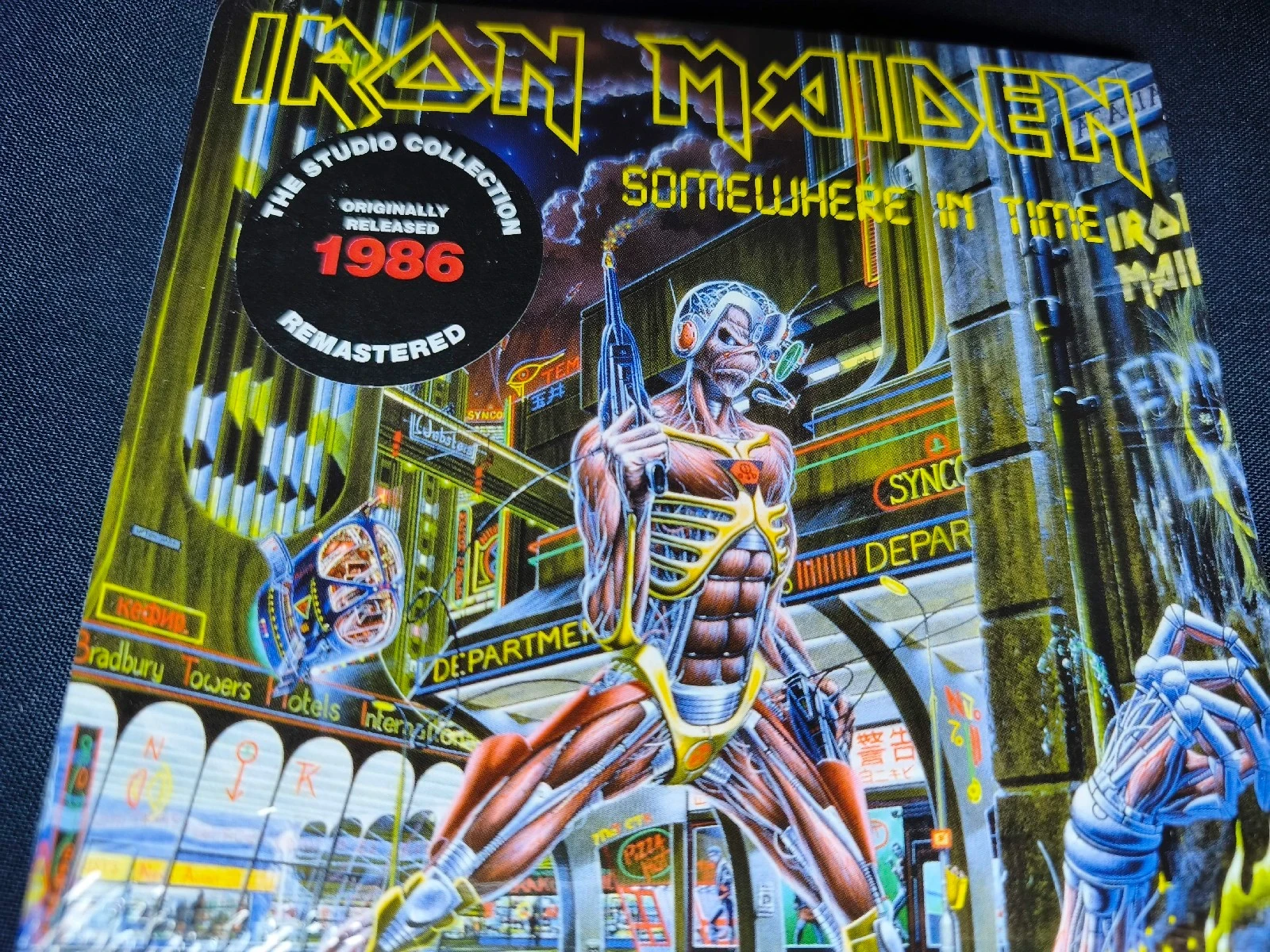 Iron Maiden - Somewhere In Time (REMASTERED)(GERMANY)