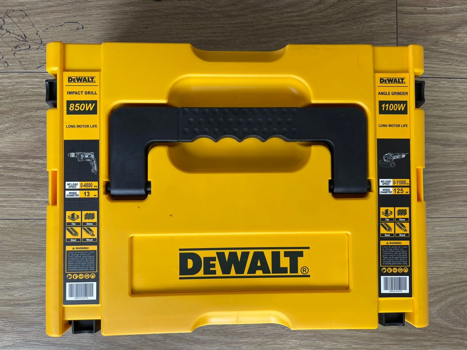 Combo Dewalt taladro y pulidora maletin 2