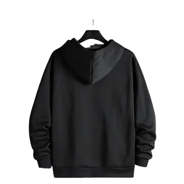 Sudadera unicolor con diseño con cordón 2