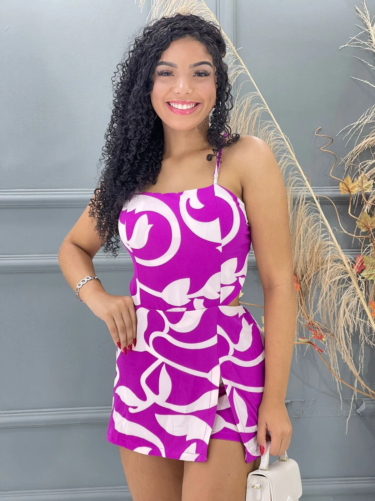 MACAQUINHO SHORT SAIA ESTAMPADO 3