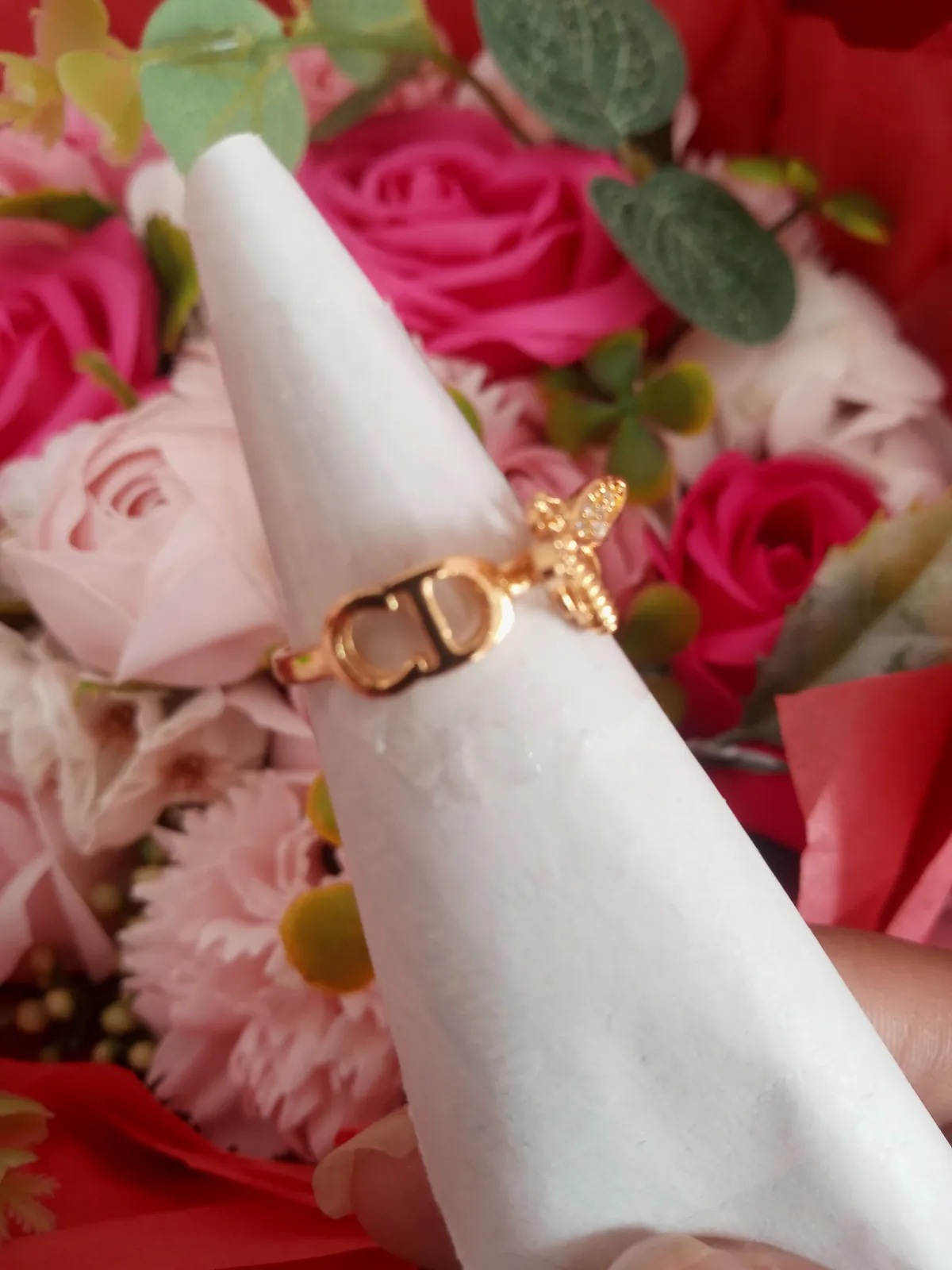 Anillo CD abejita 2