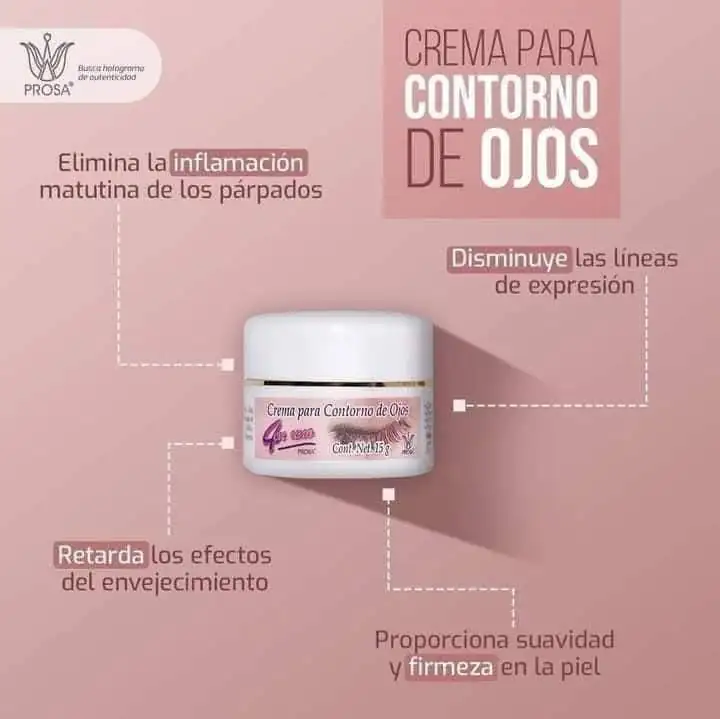 Crema para contornos de ojos