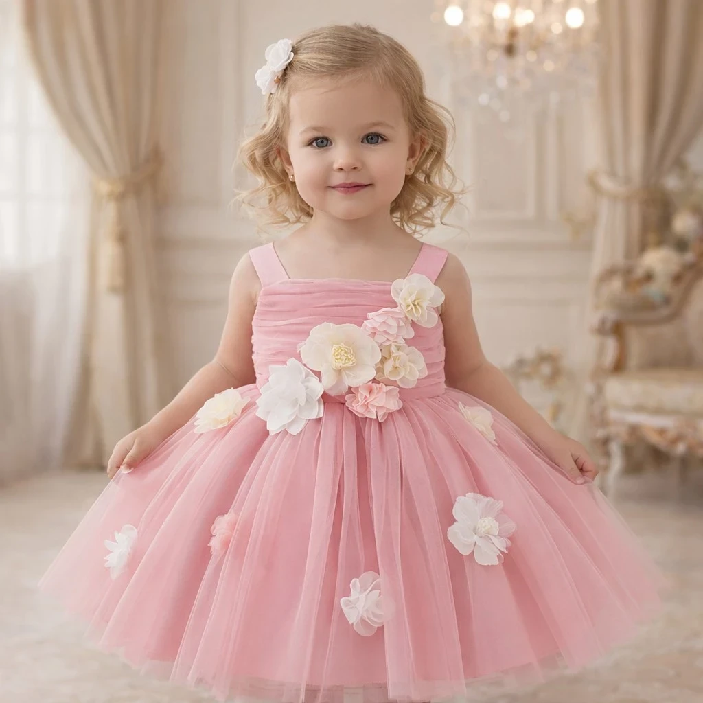 VESTIDO ELEGANTE DE FLORES