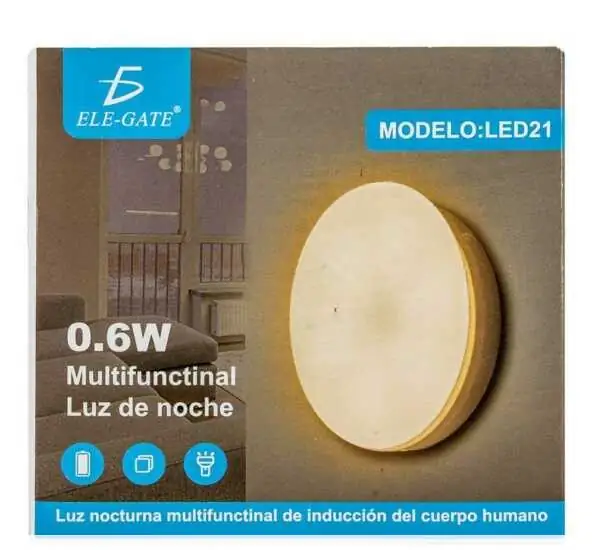 Luz De Cabecera O Pared Recargable 