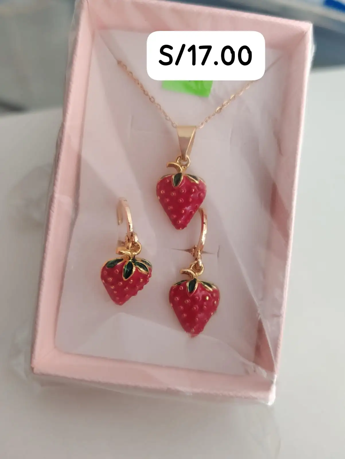 Aretes +cadena