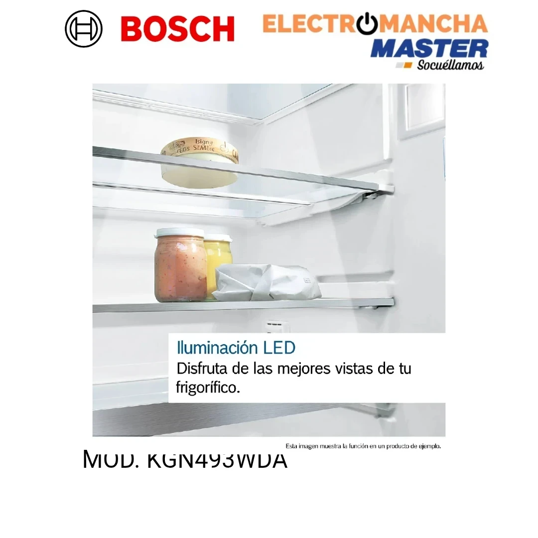 FRIGO COMBI BOSCH KGN493WDA 2,03"70 BLANCO NF CLASE D 7