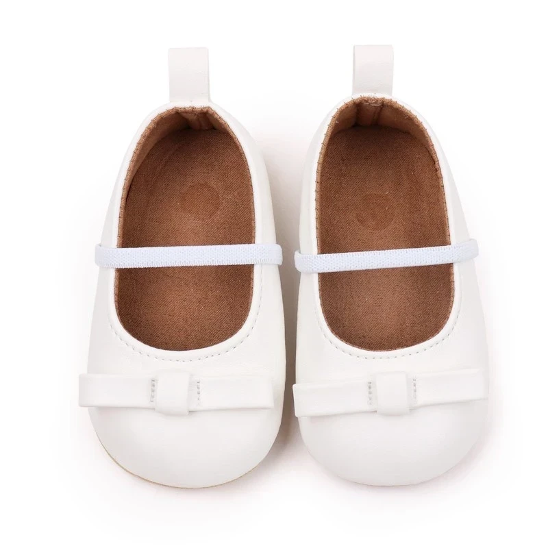 ZAPATITOS BLANCOS PARA BEBE 