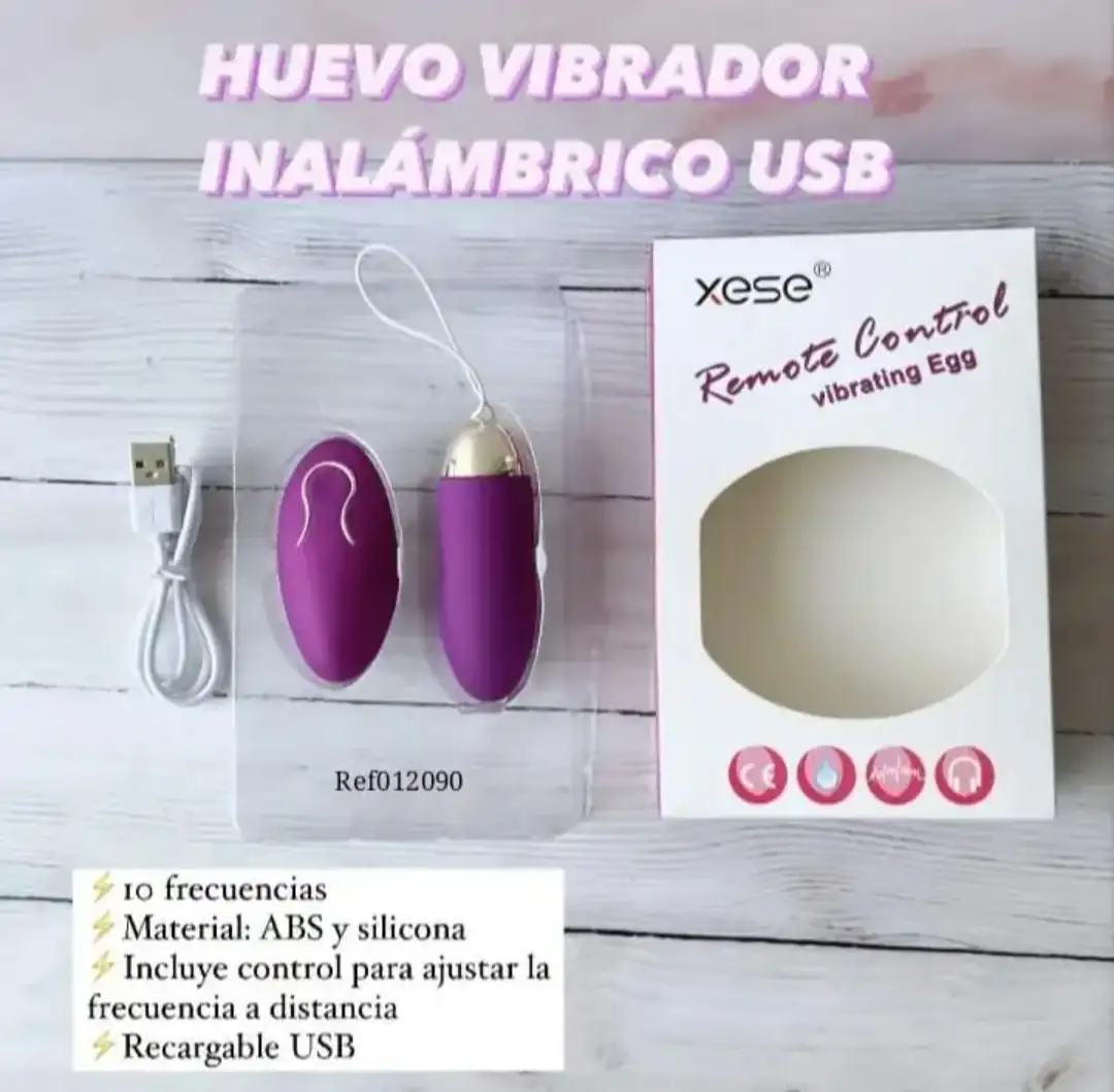 HUEVO VIBRADOR EGG CONTROL REMOTO 