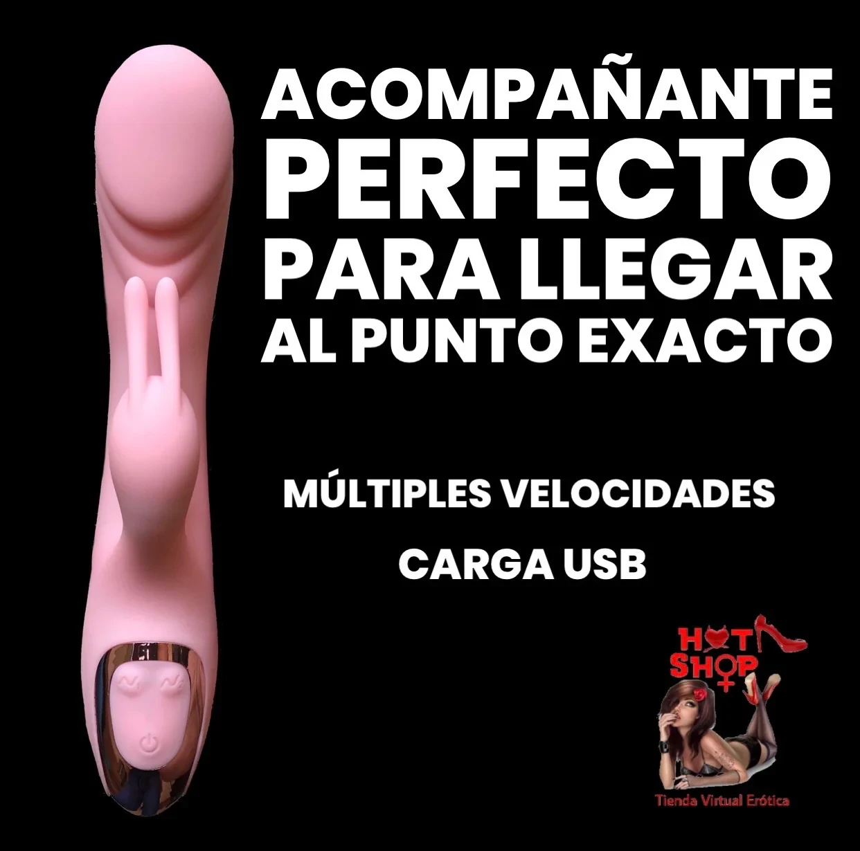 Vibrador Conejo Dual 2