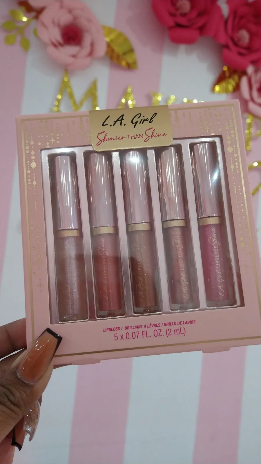 Set Brillo de Labios L.A. Girl  2