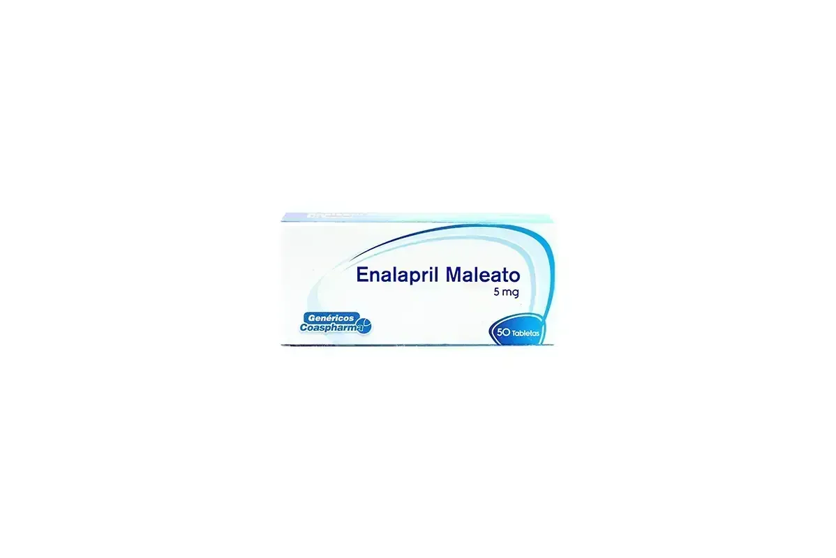 ENALAPRIL 5 MG X 50 TBL