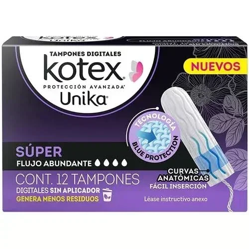 Tampones kotex f. Abundante