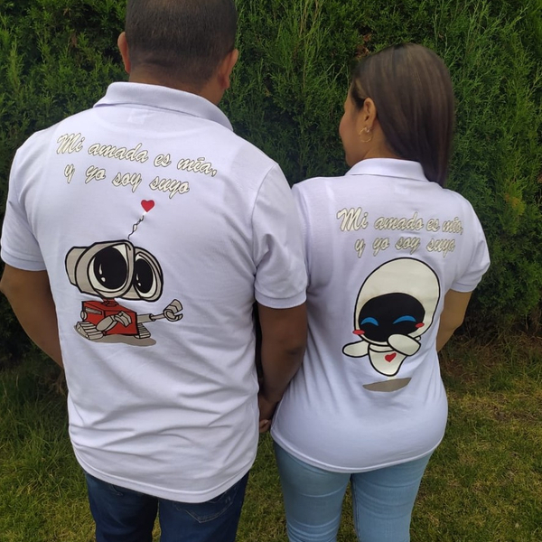 Camisetas con estampado transfer en ropa oscura, de color y algodon. 3