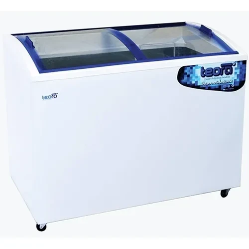 FREEZER HORIZONTAL DE POZO TEORA 350 VIDRIO EXHIBIDOR 330LTS