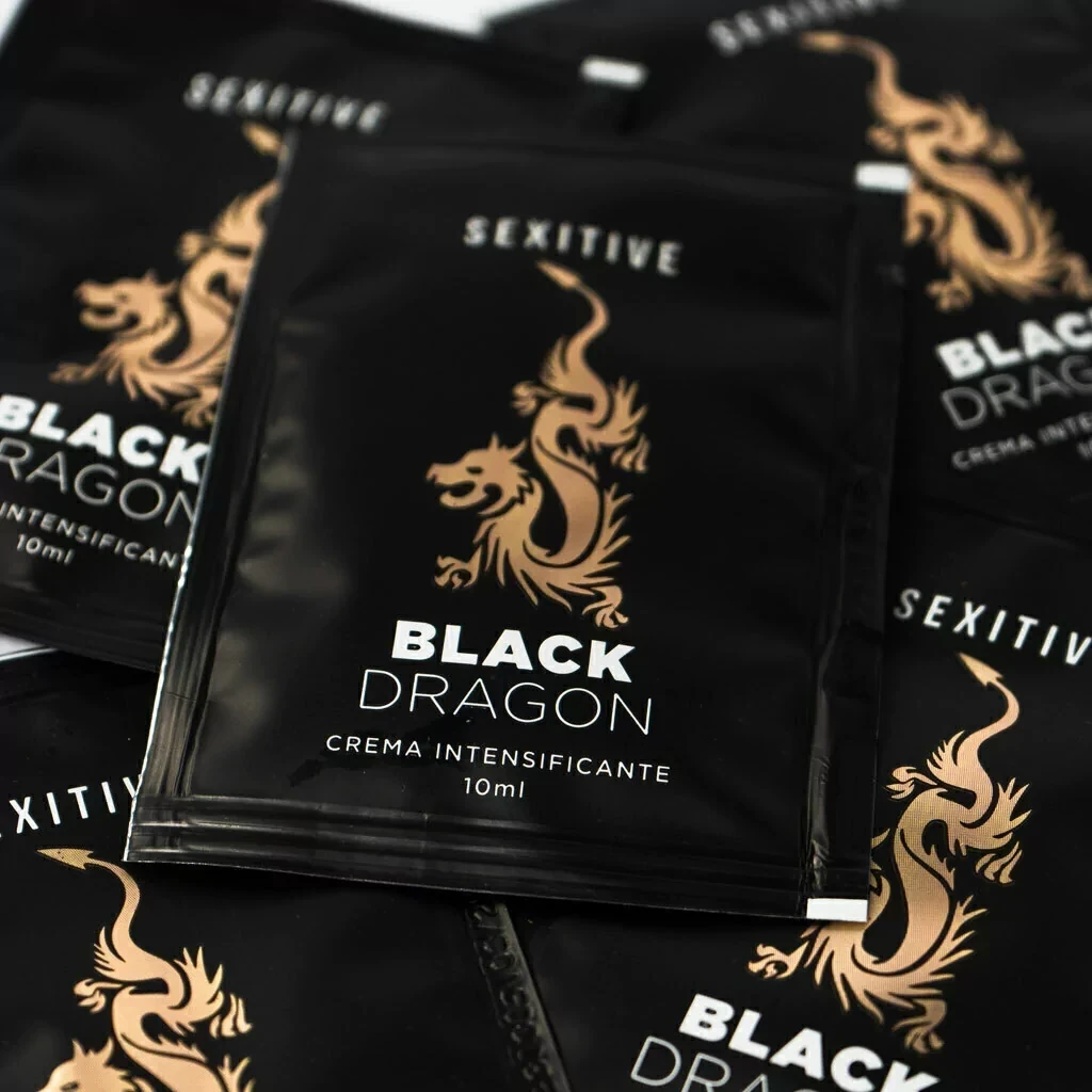 Crema Intensificante Black Dragon 10ml - Pack 5 unidades