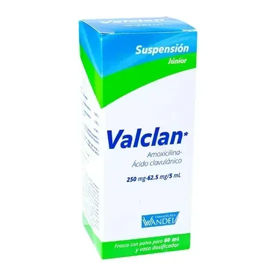 Valclan Susp. Junior (Amoxicilina / Ácido clavulánico)