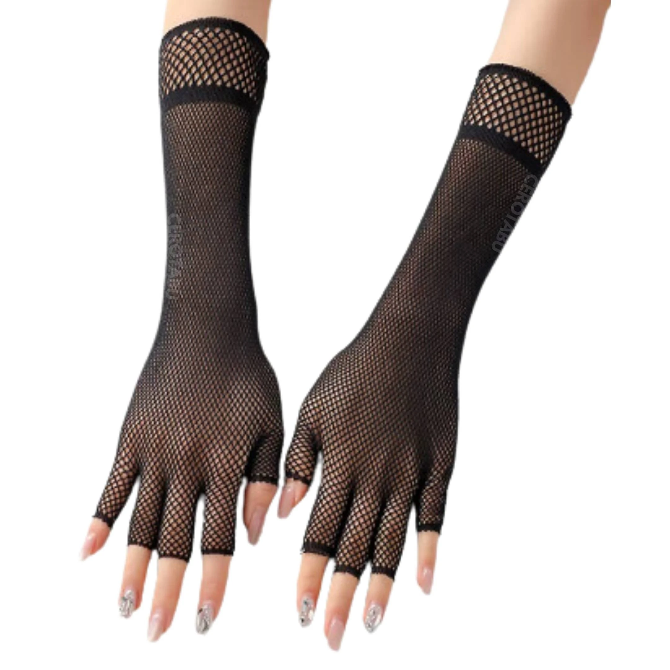 Guantes malla media manga 