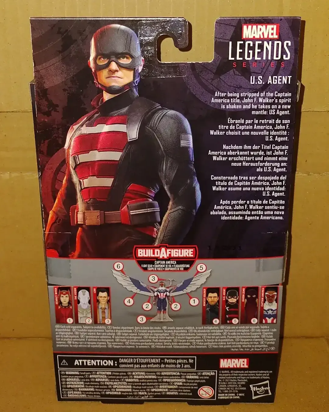 Marvel Hasbro Legends Series Avengers - U.S. Agent de 15 cm 2