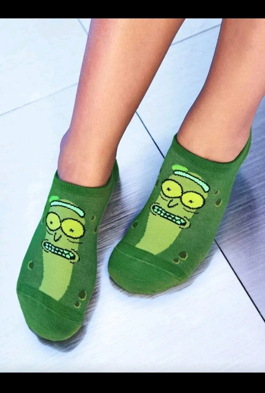 Medias Rick & Morty - Pepinillo 🥒 Rickk!!