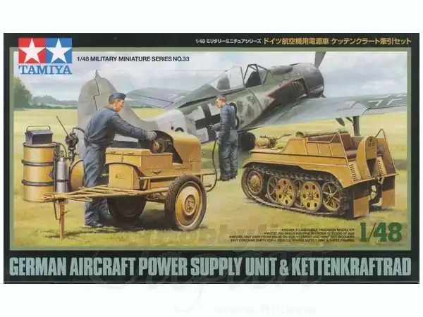 1/48 Tamiya Kettenkraftrad Electric Supply & Cargo