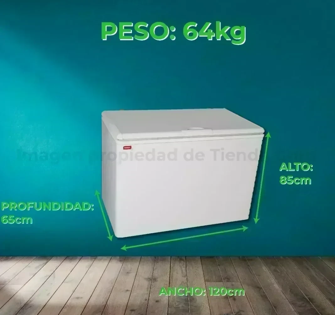 Freezer NEBA F-400 384Lts. 3