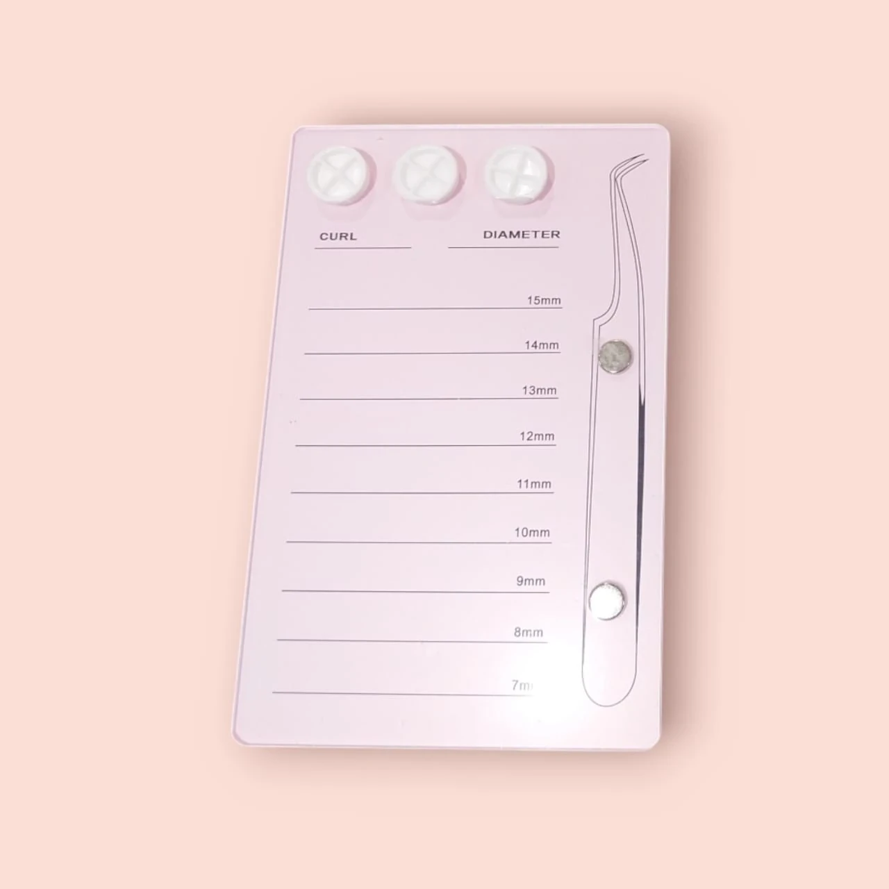 PALETA PARA EXTENSIONES DE PESTAÑA PEST0009