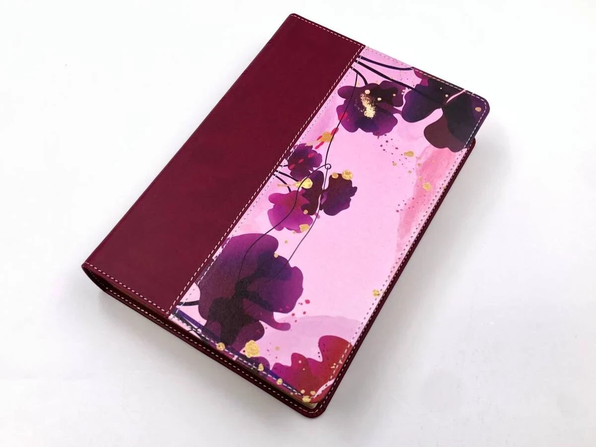 Biblia NTV edicion personal jardin morado letra grande indice 2